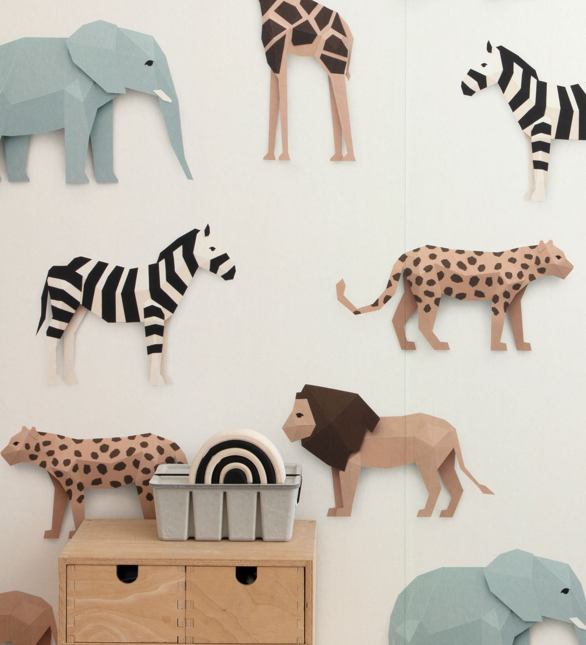 Studio Ditte Safari behang voor de kinderkamer