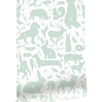 KEK Amsterdam dieren behang ABC Animals groen