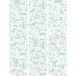 KEK Amsterdam dieren behang ABC Animals groen