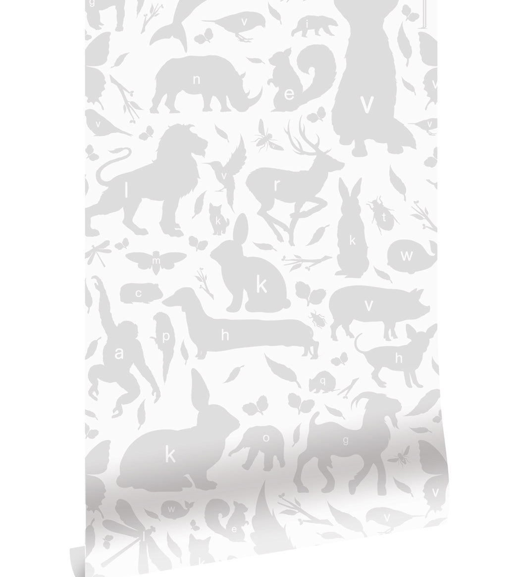 KEK Amsterdam ABC Dieren behang voor de kinderkamer