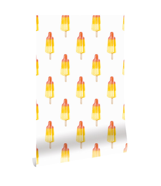 KEK Amsterdam behang waterijsjes raket kinderkamer