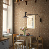 Boråstapeter Wallpaper Under the Elder Tree - Brown