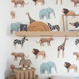 Studio Ditte Safari behang voor de kinderkamer