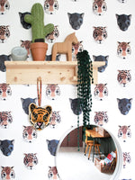 Studio Ditte behang voor de kinderkamer panthera panters en tijgers